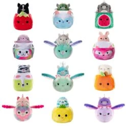 Squishville Plysjbamse M/ Kjøretøy (assortert) -Cuddlebug Selger 10054 2 248198 h62090134