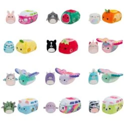 Squishville Plysjbamse M/ Kjøretøy (assortert) -Cuddlebug Selger 10054 3 248198 h62090134