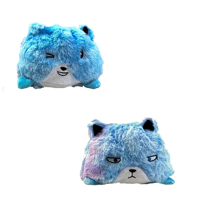 Vendbar Katt – Blå/Lilla 10x20 Cm 3 Vendbar Katt – Blå/Lilla 10x20 Cm