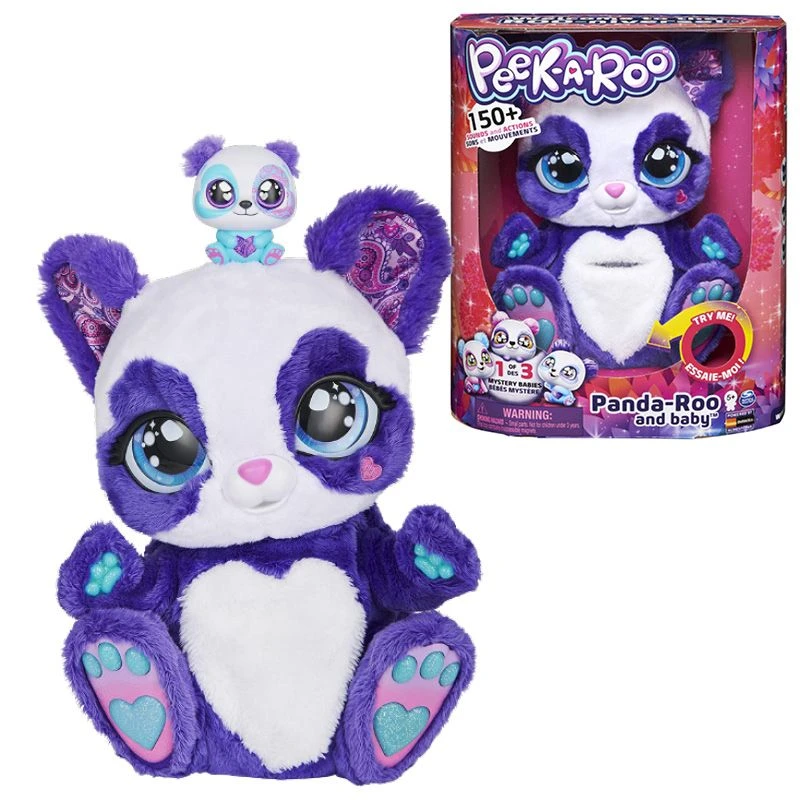 Peek-a-Roo Plysjbamse - Panda 4 Peek-a-Roo Plysjbamse - Panda - Bilde 2