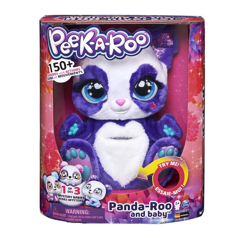 Peek-a-Roo Plysjbamse - Panda 10 Peek-a-Roo Plysjbamse - Panda - Bilde 8