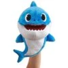 Baby Shark Hånddukke - Daddy Shark Blå -Cuddlebug Selger 113129 1 240564 h62090134