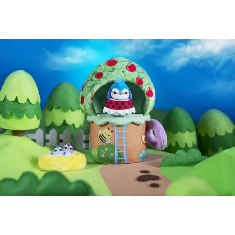 Squishville Plysjbamse Lekesett - Trehus 7 Squishville Plysjbamse Lekesett - Trehus - Bilde 5