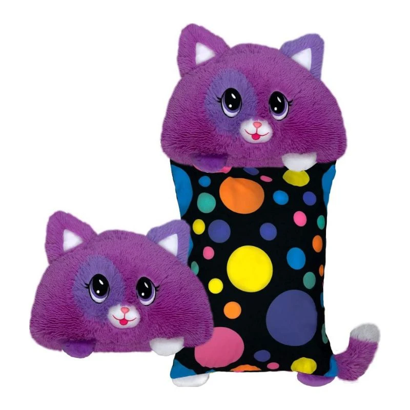 Happy Nappers Fluffaluff Plysj 91cm - Katten Opal 4 Happy Nappers Fluffaluff Plysj 91cm - Katten Opal - Bilde 2