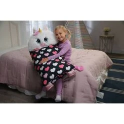 Happy Nappers Fluffaluff Plysj 91cm - Enhjørningen Arianna -Cuddlebug Selger 114803 7 246532 h62090134
