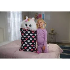 Happy Nappers Fluffaluff Plysj 91cm - Enhjørningen Arianna -Cuddlebug Selger 114803 8 246532 h62090134