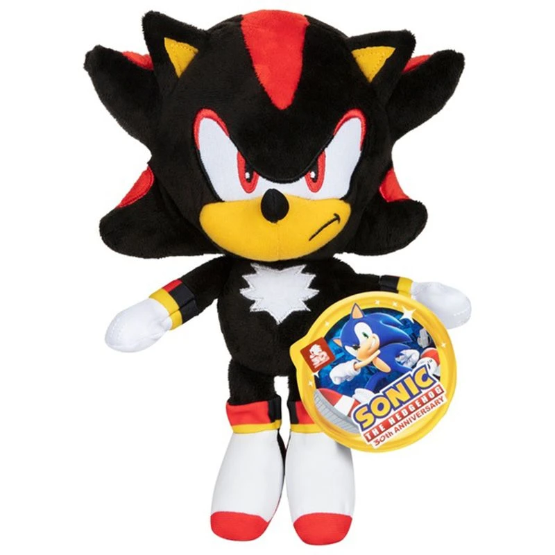 Sonic The Hedgehog Plysjbamse - Shadow Sonic 25cm 3 Sonic The Hedgehog Plysjbamse - Shadow Sonic 25cm