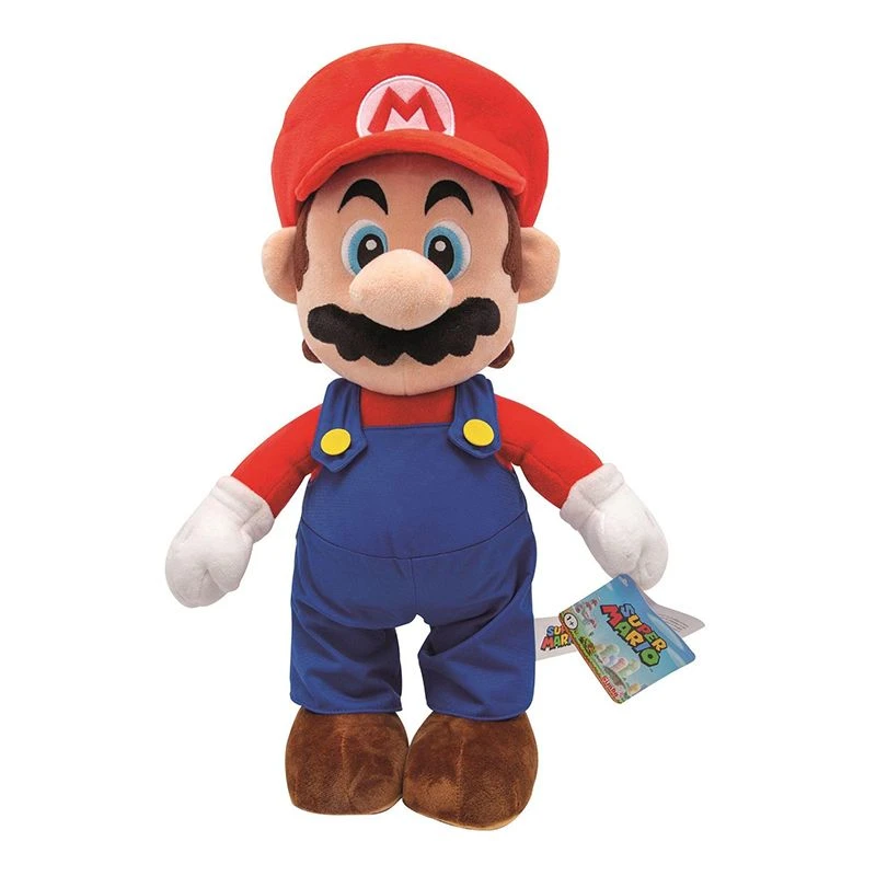Super Mario Plysjbamse 20 Cm - Mario 4 Super Mario Plysjbamse 20 Cm - Mario - Bilde 2