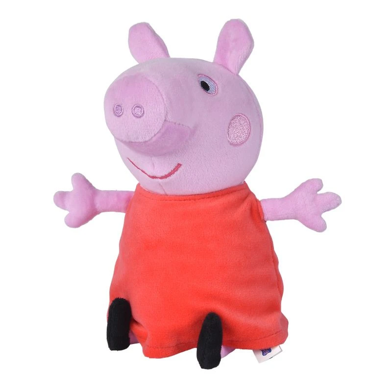 Peppa Gris Plysjbamse 20 Cm - Rød 3 Peppa Gris Plysjbamse 20 Cm - Rød
