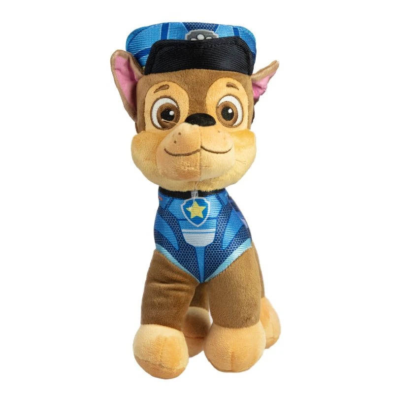 Paw Patrol Filmen Plysjbamse 27cm - Chase 4 Paw Patrol Filmen Plysjbamse 27cm - Chase - Bilde 2