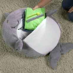 Happy Nappers Sovepose 137cm - Grå Hai 15 Happy Nappers Sovepose 137cm - Grå Hai -Cuddlebug Selger 118800 7 256605 h62090134