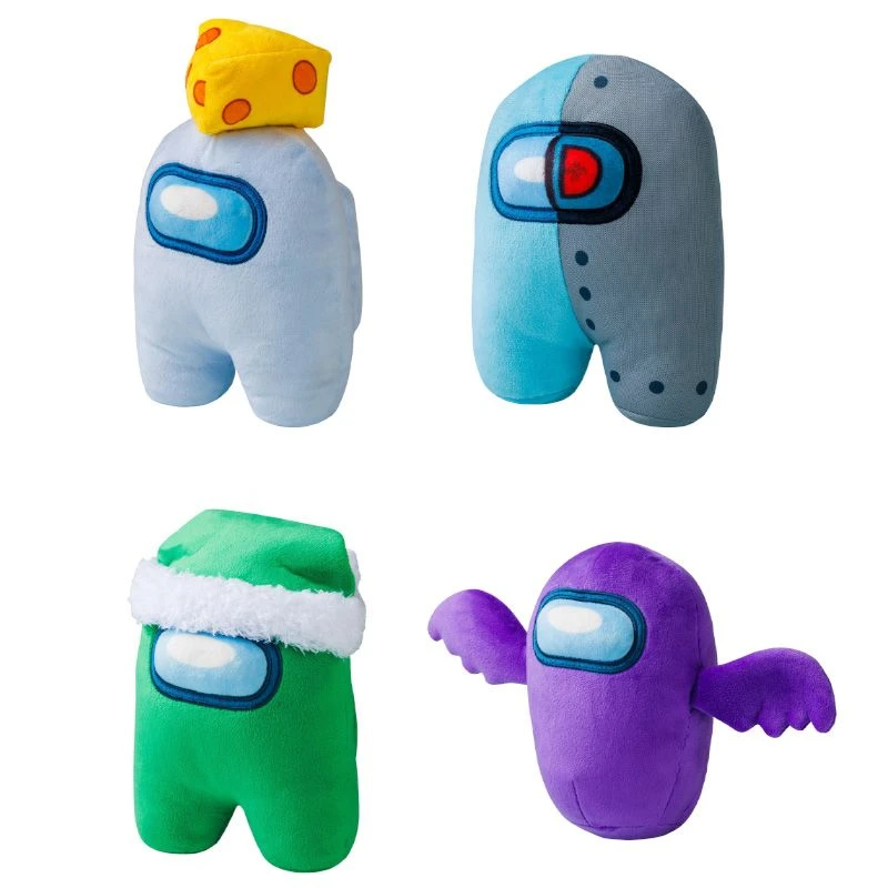 Among Us Plysjbamse 20cm - Lilla M/vinger 4 Among Us Plysjbamse 20cm - Lilla M/vinger - Bilde 2