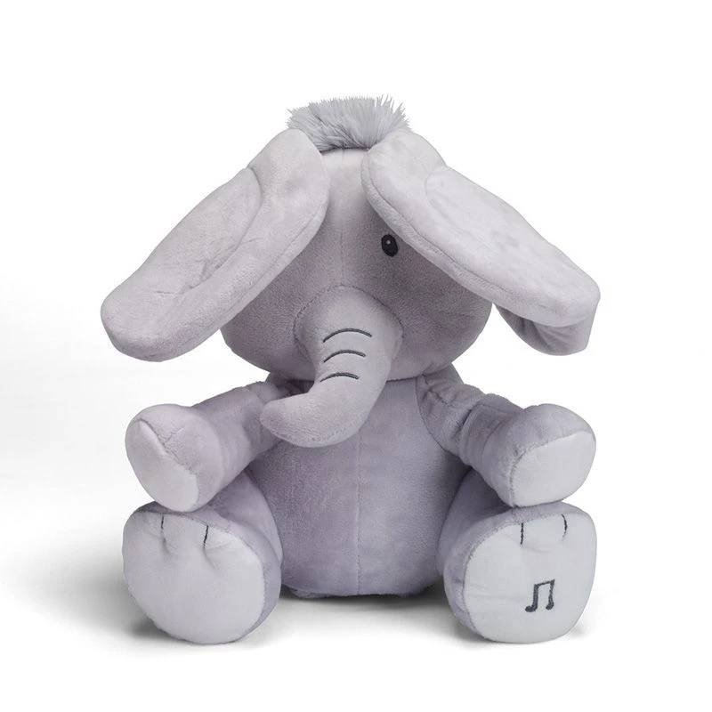Peek- A- Boo Friend - Grå Elefant 30 Cm 3 Peek- A- Boo Friend - Grå Elefant 30 Cm