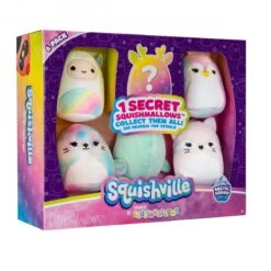 Squishville Plysjbamser 6-pakning - Arctic Squad