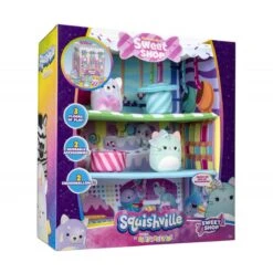 Squishville Plysjbamse Lekesett - Sweet Shop -Cuddlebug Selger 2210341 3 259395 h62090134