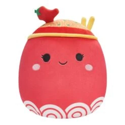 Squishmallows Plysjbamse 40 Cm - Red Fire Noodles