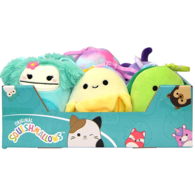 Squishmallows Plysj M/ Clips 9cm - Skilpadden Henry 7 Squishmallows Plysj M/ Clips 9cm - Skilpadden Henry - Bilde 5