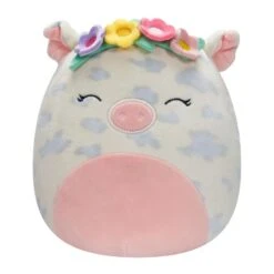 Nyankomne 14 Squishmallows Plysjbamse 19cm - Grisen Rosie