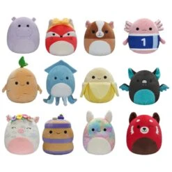 Squishmallows Plysjbamse 19cm - Reven Fifi -Cuddlebug Selger 230323 092645 123479 3 266446 hb00f7949