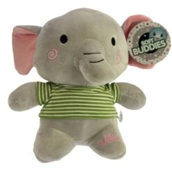 Soft Buddies Elefant Plysjbamse 25cm