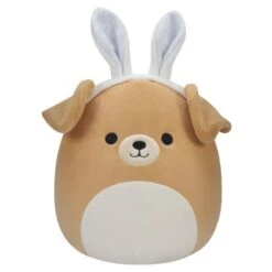 Nyankomne 11 Squishmallows Plysjbamse 19cm - Hunden Stevon M/kaninører