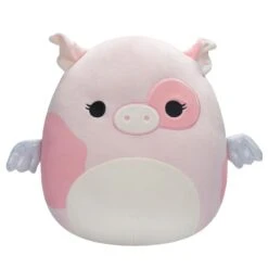 Squishmallows Plysjbamse 30cm - Den Rosa Grisen Peety