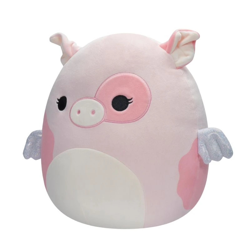 Squishmallows Plysjbamse 30cm - Den Rosa Grisen Peety 5 Squishmallows Plysjbamse 30cm - Den Rosa Grisen Peety - Bilde 3