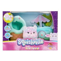 Squishville S5 Plysbamse M/ Tilbehør - Favoritt Iskrem -Cuddlebug Selger 230405 094031 121100 4 261319 ha5cbdfd8