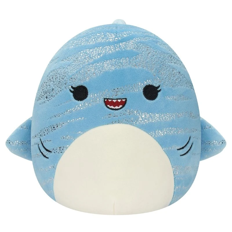 Squishmallows Plysjbamse 30cm - Blåhvalhaien Lamar 3 Squishmallows Plysjbamse 30cm - Blåhvalhaien Lamar