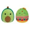 Squishmallows S7 Plysjbamse 13cm - Avocadoen Austin Og Guacamole -Cuddlebug Selger 230426 111613 123416 1 266383 h890fce0c