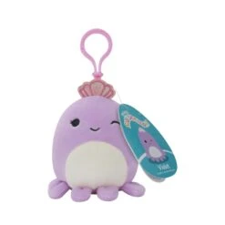 Squishmallows Nøkkelring Plysjbamse 9cm - Den Lilla Blekkspruten Violet 8 Squishmallows Nøkkelring Plysjbamse 9cm - Den Lilla Blekkspruten Violet -Cuddlebug Selger 230426 112349 123425 3 266392 h960b15aa