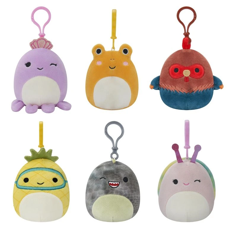 Squishmallows Nøkkelring Plysjbamse 9cm - Den Lilla Blekkspruten Violet 6 Squishmallows Nøkkelring Plysjbamse 9cm - Den Lilla Blekkspruten Violet - Bilde 4