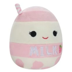 Squishmallows S7 Plysjbamse 13cm - Jordbæret Scarlet Og Melk -Cuddlebug Selger 230426 134459 123415 5 266382 h2982ce06