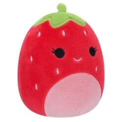 Squishmallows S7 Plysjbamse 13cm - Jordbæret Scarlet Og Melk -Cuddlebug Selger 230426 134513 123415 3 266382 h2982ce06
