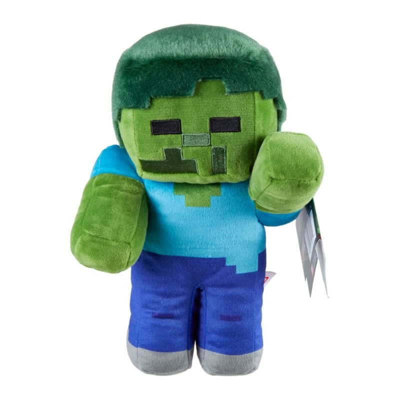 Minecraft Basic Plysjbamse 20cm - Zombie 3 Minecraft Basic Plysjbamse 20cm - Zombie