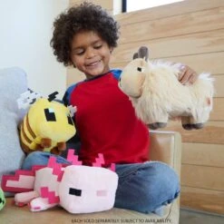 Minecraft Basic Plysjbamse 20cm - Goat-Chevre -Cuddlebug Selger 230508 125810 124743 3 269452 hed8cf1b7