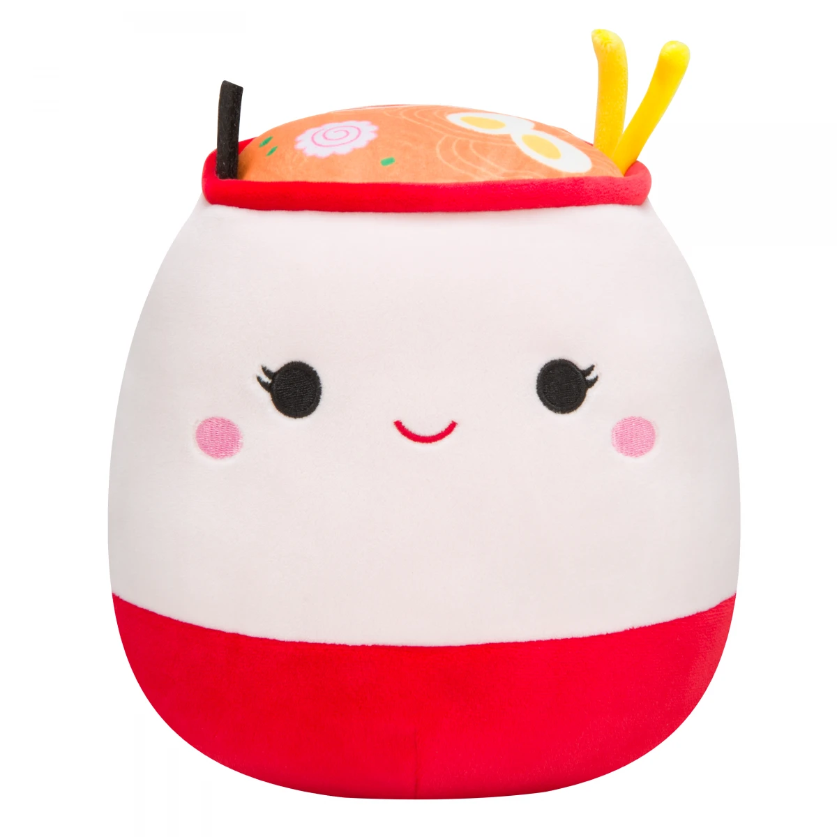 Squishmallows Plysjbamse 30 Cm - Nuddelskålen Raisey 3 Squishmallows Plysjbamse 30 Cm - Nuddelskålen Raisey