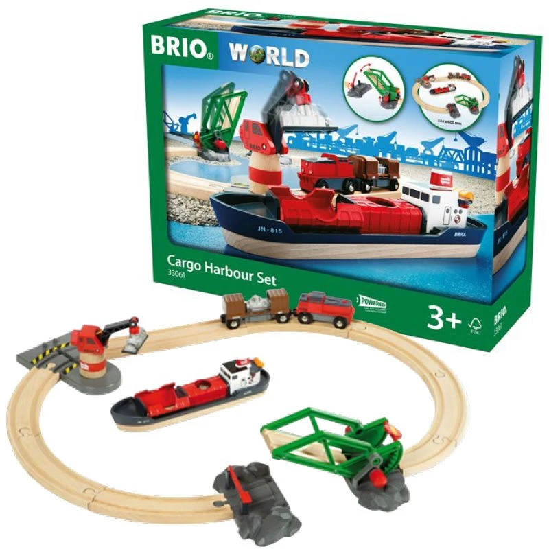 BRIO World Togbane - Havnesett 33061 3 BRIO World Togbane - Havnesett 33061