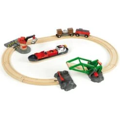 BRIO World Togbane - Havnesett 33061 9 BRIO World Togbane - Havnesett 33061 -Cuddlebug Selger 56389 10 176983 he9560026