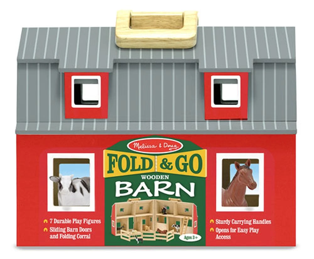 Melissa & Doug - Fold & Go Bondegård Med Figurer 6 Melissa & Doug - Fold & Go Bondegård Med Figurer - Bilde 4