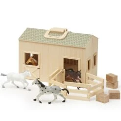 Melissa & Doug - Fold & Go Stall Med 4 Hester