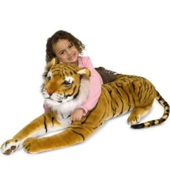 Melissa & Doug - Stor Tiger Plysjbamse 165 Cm