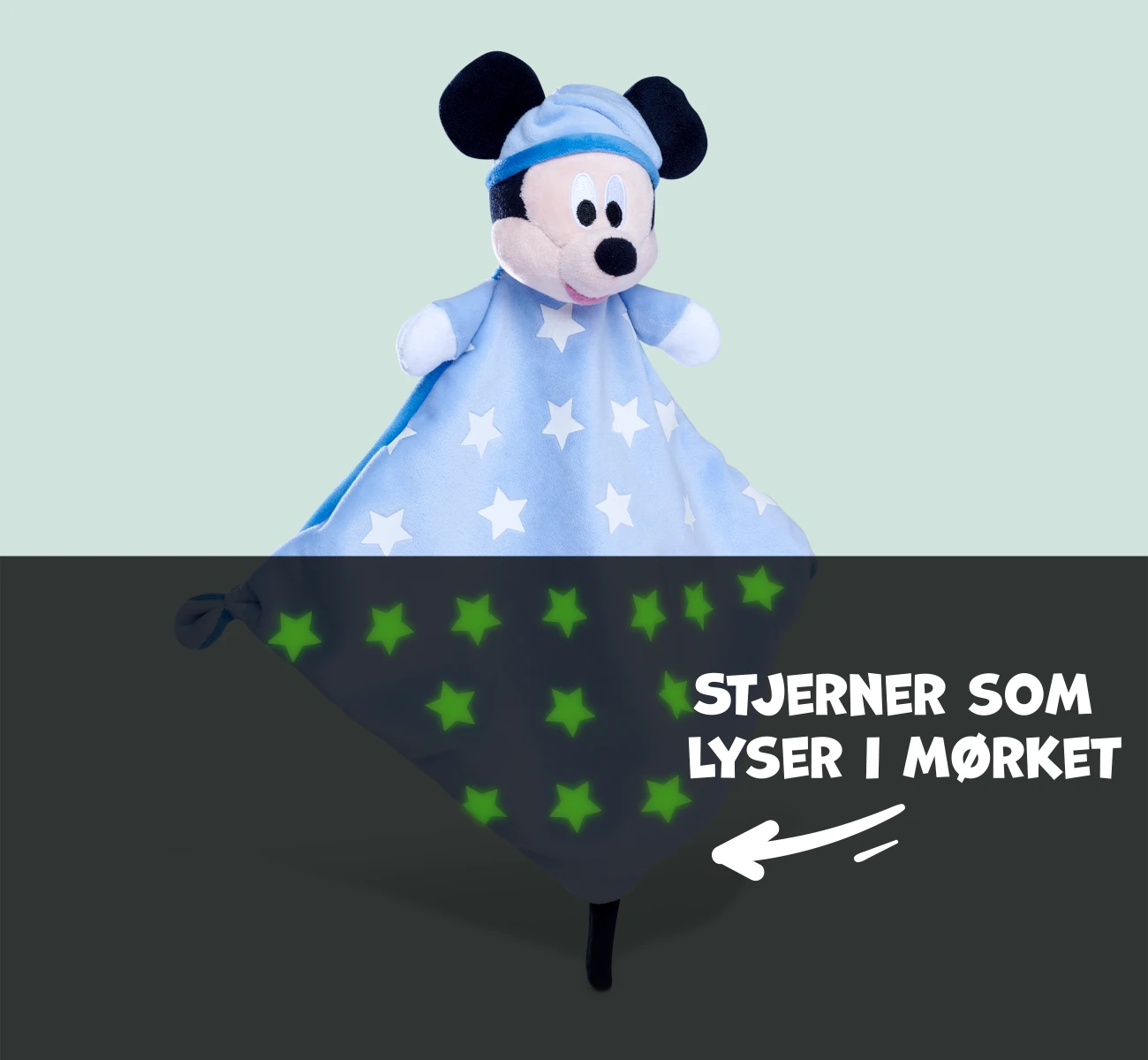 Disney Mikke Mus Koseklut 32cm - Sov Godt Mikke Mus 7 Disney Mikke Mus Koseklut 32cm - Sov Godt Mikke Mus - Bilde 5