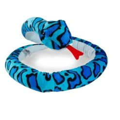 Molli Toys Plysjbamse - Slange 200 Cm Blå