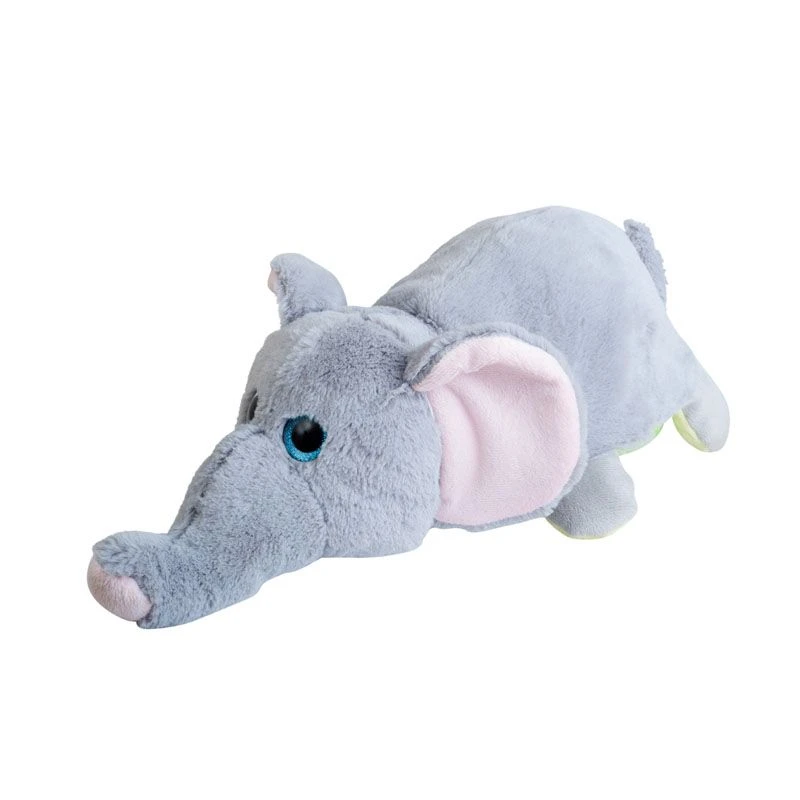 Turn Around Vendbar Plysjbamse - Drage Og Elefant 40 Cm 3 Turn Around Vendbar Plysjbamse - Drage Og Elefant 40 Cm