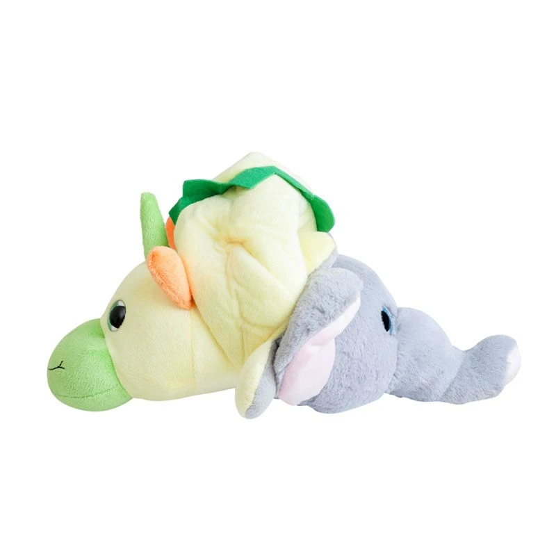 Turn Around Vendbar Plysjbamse - Drage Og Elefant 40 Cm 4 Turn Around Vendbar Plysjbamse - Drage Og Elefant 40 Cm - Bilde 2