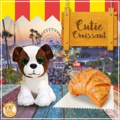 Sweet Pups- Cutie Croissant -Cuddlebug Selger 81247 3 198541 h4613d8a9