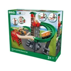 BRIO World - Løft Og Last Lagersettet 33887 23 BRIO World - Løft Og Last Lagersettet 33887 -Cuddlebug Selger 81327 10 198615 h4613d8a9