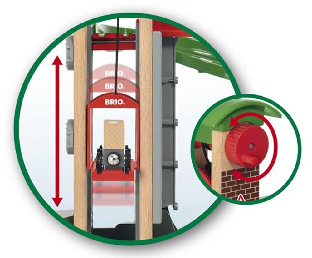 BRIO World - Løft Og Last Lagersettet 33887 11 BRIO World - Løft Og Last Lagersettet 33887 - Bilde 9