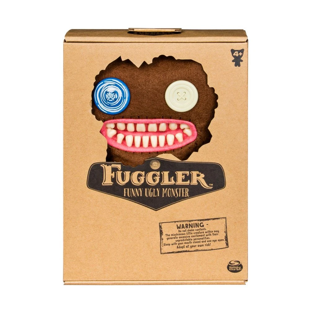 Fuggler Funny Ugly Monster - Mr. Buttons Plysj Figur 20 Cm 5 Fuggler Funny Ugly Monster - Mr. Buttons Plysj Figur 20 Cm - Bilde 3